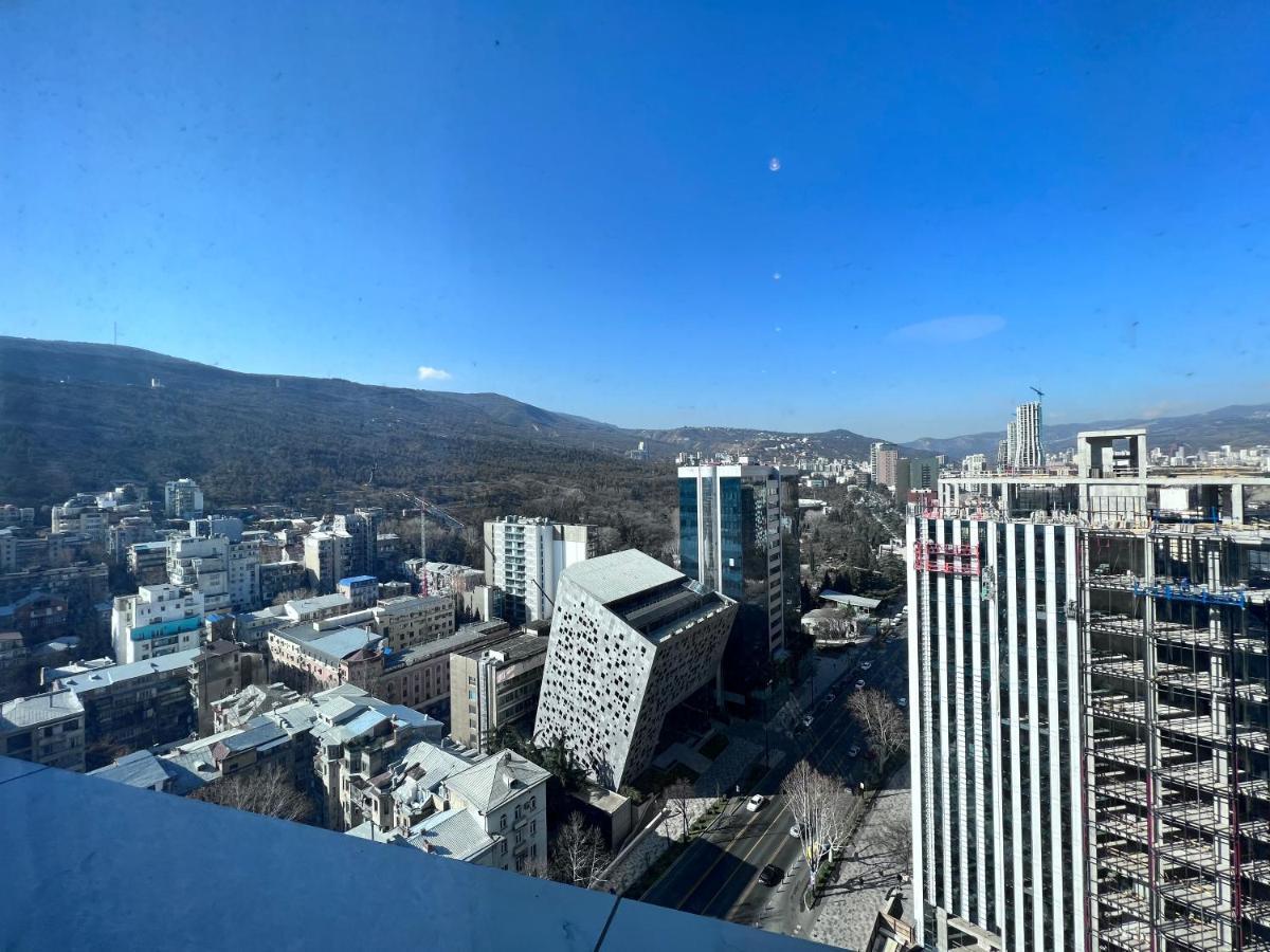 Apartment In Axis Towers, Tbilisi Business Center Kültér fotó