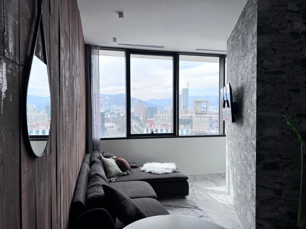 Apartment In Axis Towers, Tbilisi Business Center Kültér fotó