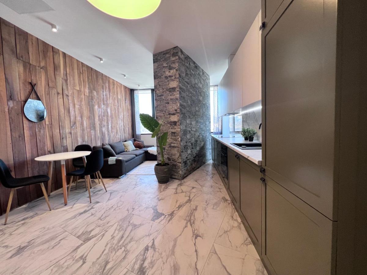 Apartment In Axis Towers, Tbilisi Business Center Kültér fotó