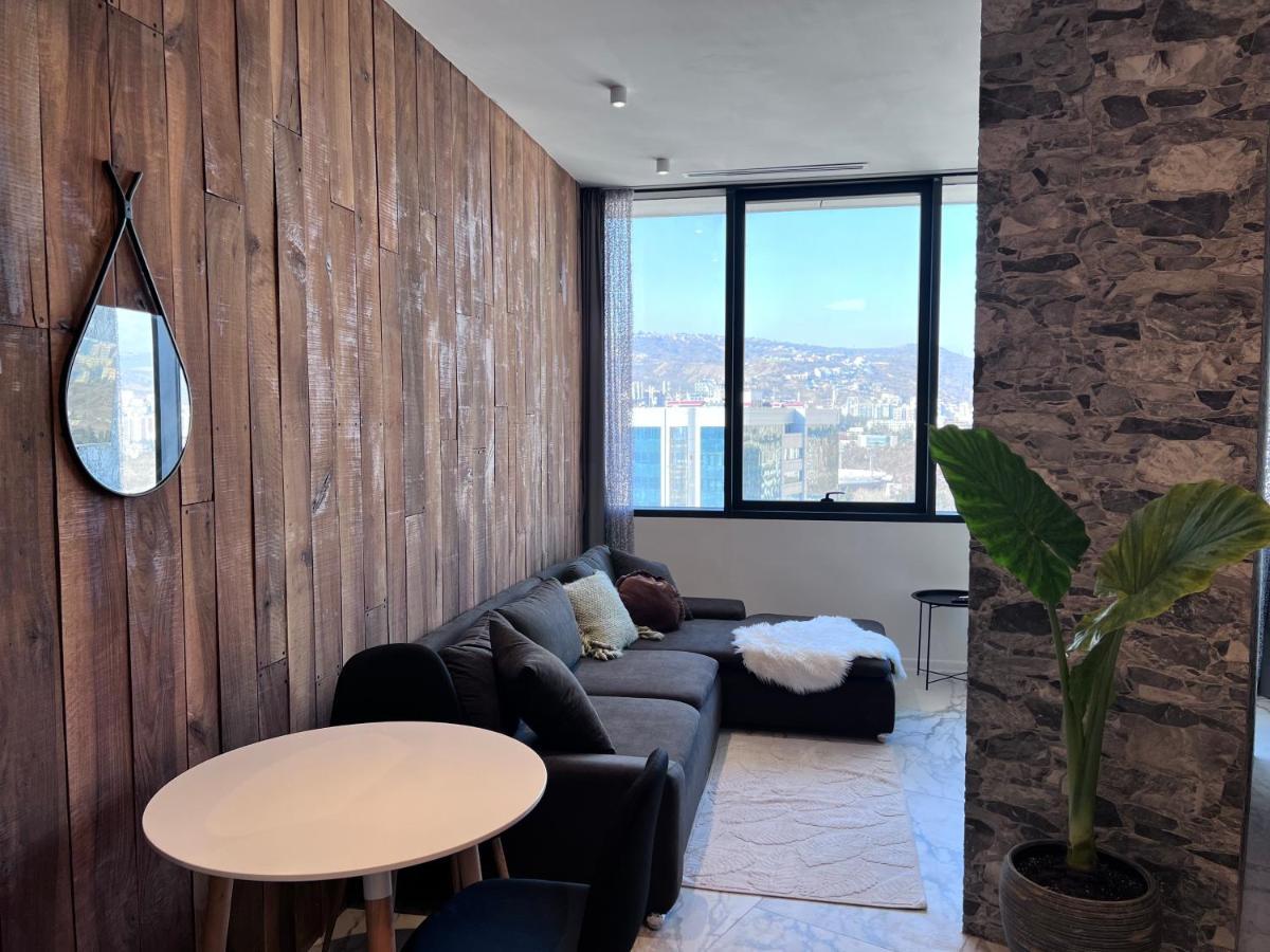Apartment In Axis Towers, Tbilisi Business Center Kültér fotó